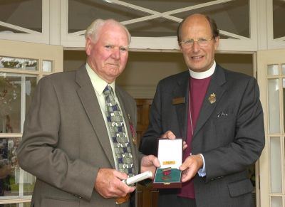 Peter Damms Royal Agricultural Society of England Award 51 Years Service
