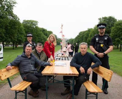 Police, Colin & Samantha Rayner Great Walk Royal Jubilee
