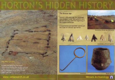 Archaeological Dig At Horton 5000 year old Neolithic House found under former Manor Farm
The Rayner's bought Manor Farm bought for £20,000 in 1927 possibly from the Reffells who had owned it in the 1860's
Keywords: J Rayner & Sons