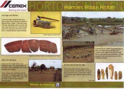 Archaeological Dig At Horton 5000 year old Neolithic House found under former Manor Farm
Keywords: Rayner Farms